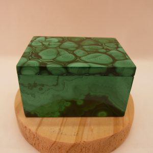 Boite en malachite du Congo (RDC)