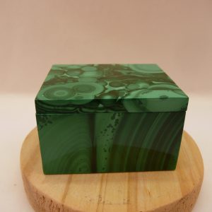 Boite en malachite du Congo (RDC)