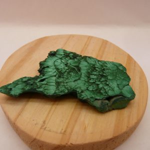 Plaque polie en malachite du Congo (RDC)