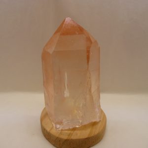 Quartz tangerine/hématoïde du Brésil